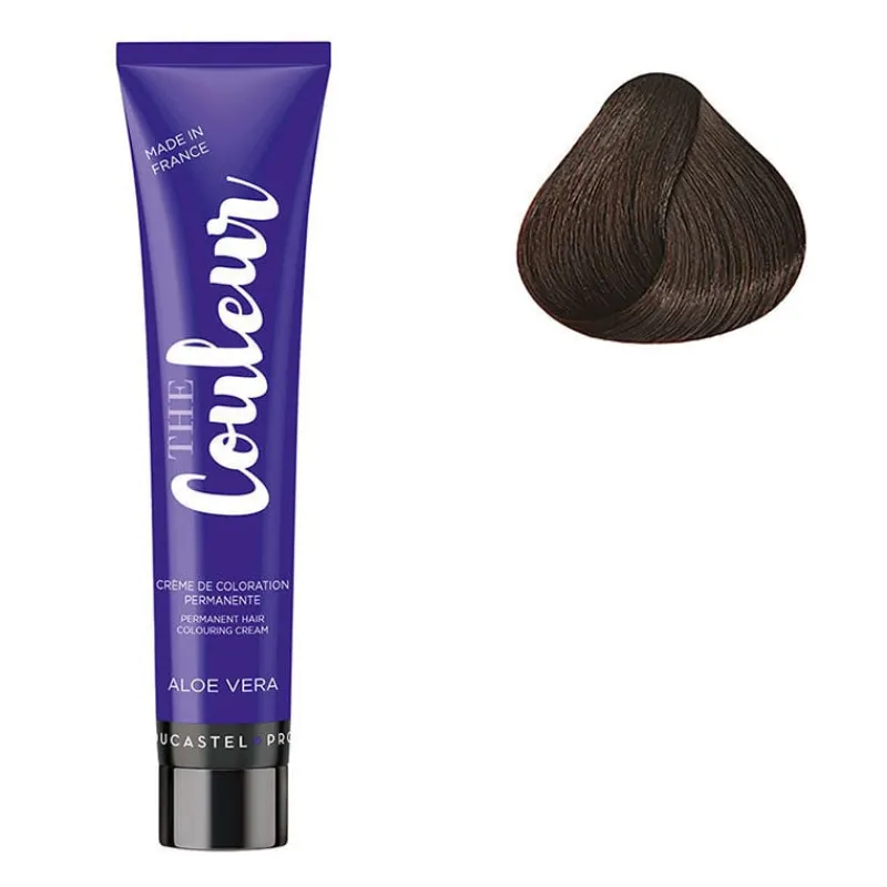 Ducastel Pro Coloration permanente The Couleur 6.75 Blond foncé Marron Acajou New