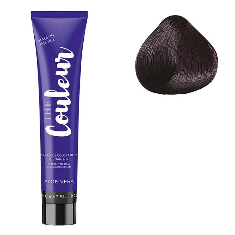 Ducastel Pro Coloration permanente The Couleur 3.66 châtain foncé violine profond Online