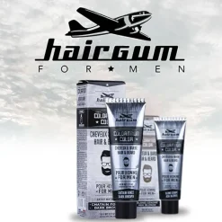 Hairgum Coloration pour homme cheveux & barbe 7.1 blond clair cendré Clearance