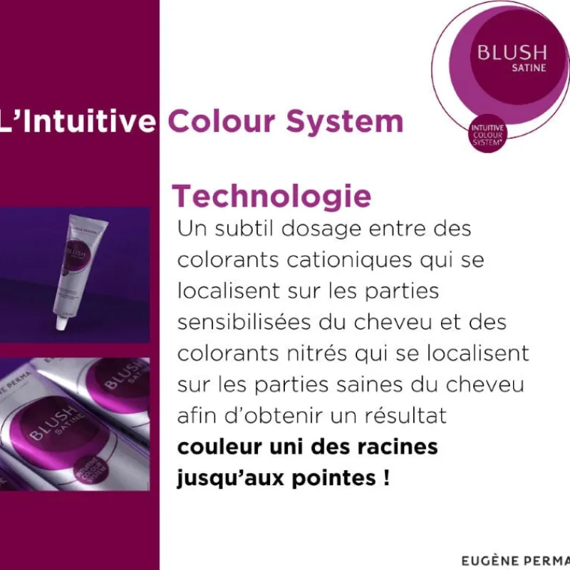 Eugene Perma Professionnel Coloration temporaire Blush Satine Marron Hot