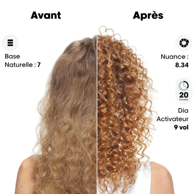 L’Oréal Professionnel Paris Coloration ton sur ton Dia Color 6.34 blond foncé doré cuivré Sale