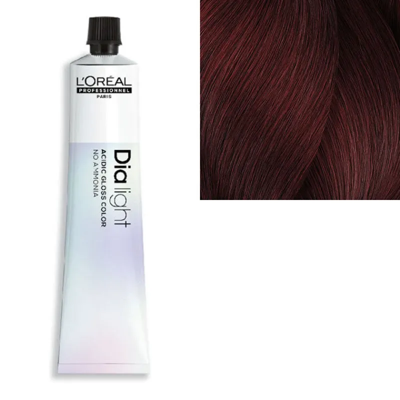 L’Oréal Professionnel Paris Coloration ton sur ton Dialight Acidic Gloss Color 5.66 châtain clair rouge profond Online