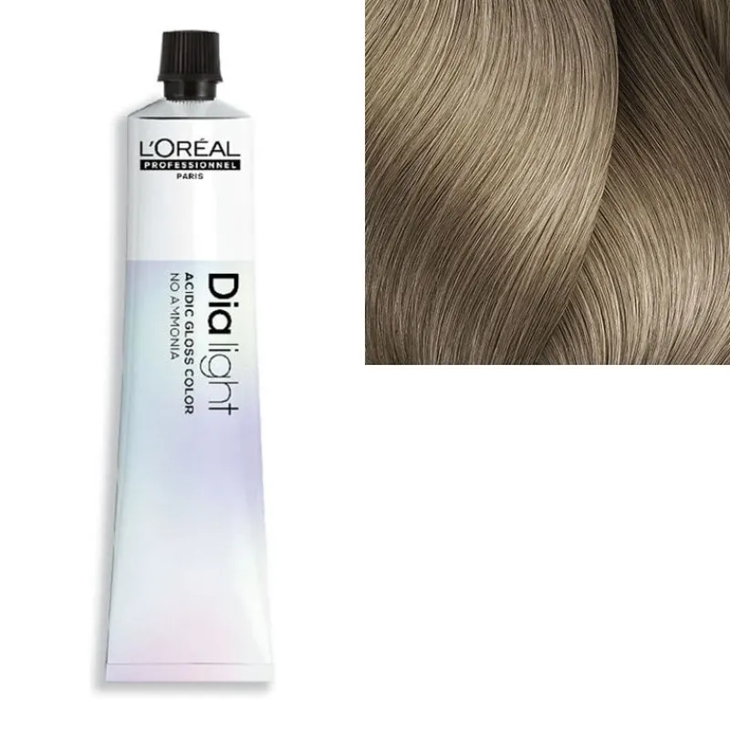 L’Oréal Professionnel Paris Coloration ton sur ton Dialight Acidic Gloss Color 9.01 milkshake glacé New