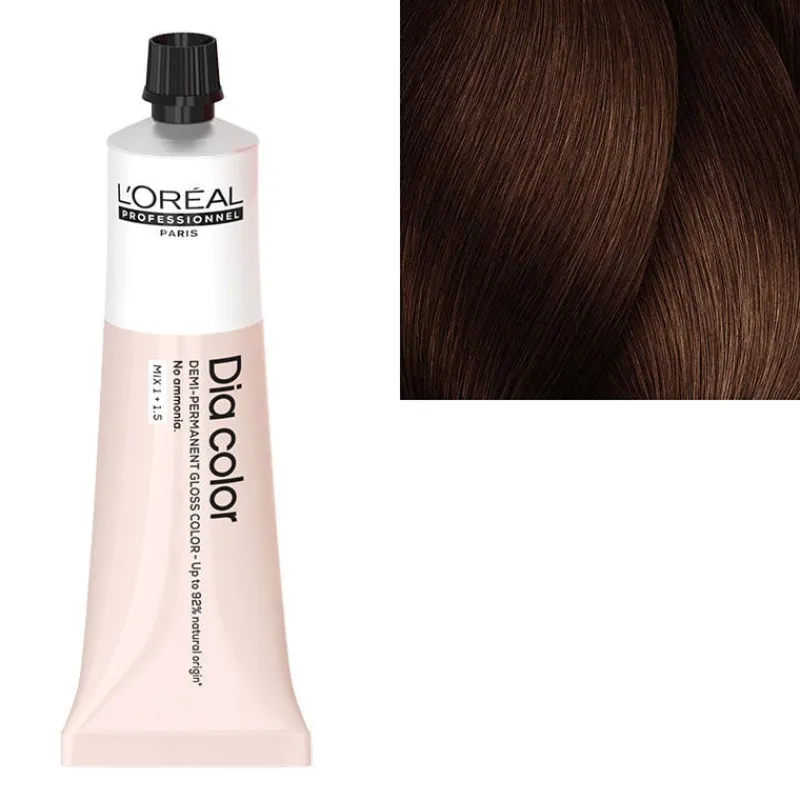 L’Oréal Professionnel Paris Coloration ton sur ton Dia Color 5.35 châtain clair doré acajou Hot