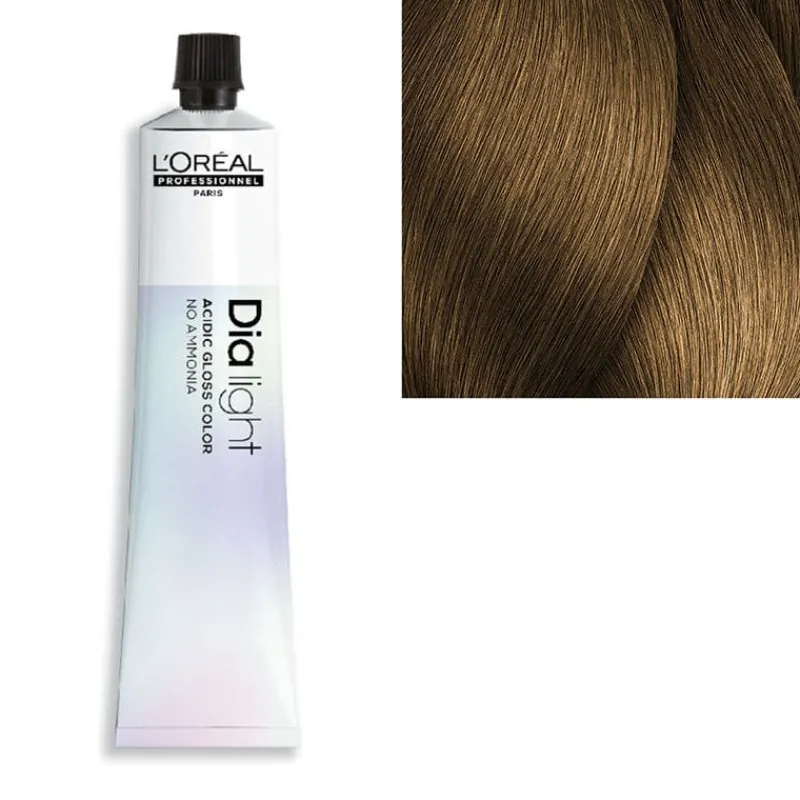 L’Oréal Professionnel Paris Coloration ton sur ton Dialight Acidic Gloss Color 7.3 blond doré Hot