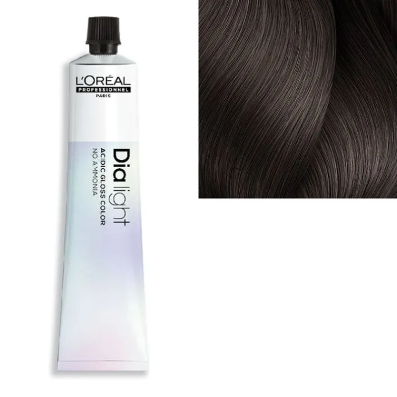L’Oréal Professionnel Paris Coloration ton sur ton Dialight Acidic Gloss Color 7.12 blond cendré irisé Best