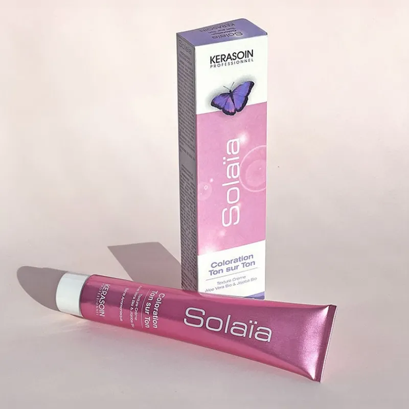 Kerasoin Professionnel Coloration ton sur ton Solaïa 9.0 blond très clair Discount