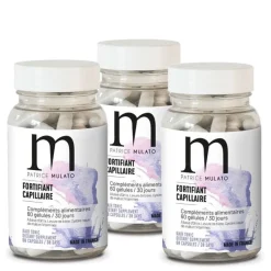 Patrice Mulato Complément alimentaire fortifiant capillaire cure 3 mois New