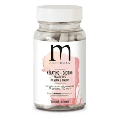 Patrice Mulato Complément alimentaire kératine et biotine New