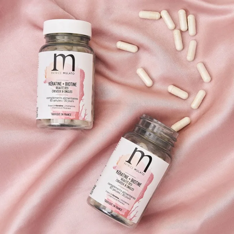 Patrice Mulato Complément alimentaire kératine et biotine New