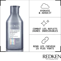 Redken Conditioner déjaunisseur pour cheveux blancs Color Extend Graydiant