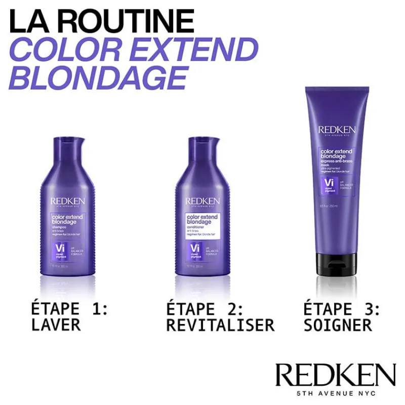 Redken Conditioner neutralisant pour cheveux blonds Color Extend Blondage Hot