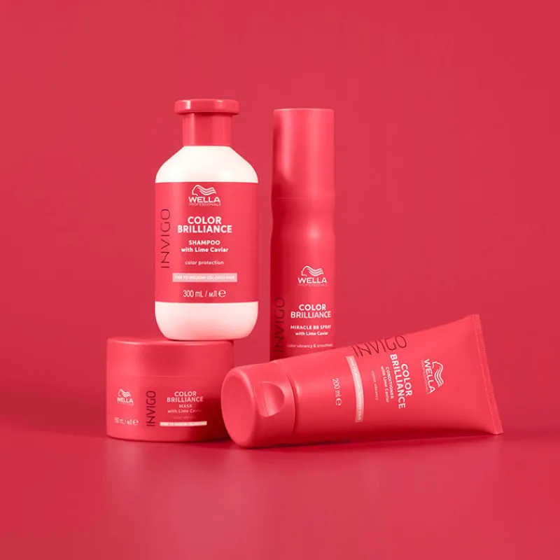 Wella Professionals Conditionneur cheveux colorés et épais Invigo Color Brilliance 200ml Outlet