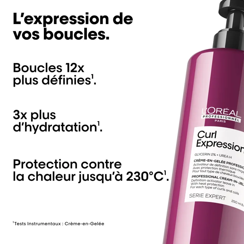 L’Oréal Professionnel Paris Crème en gelée de définition pour cheveux bouclés Curl Expression Clearance