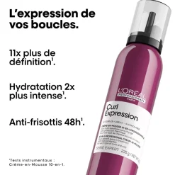 L’Oréal Professionnel Paris Crème en mousse 10 en 1 pour cheveux bouclés Curl Expression Sale