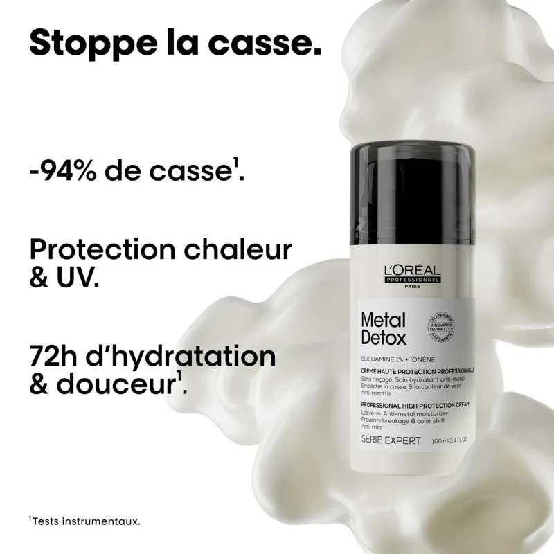 L’Oréal Professionnel Paris Crème haute protection anti-métal Métal Detox Best