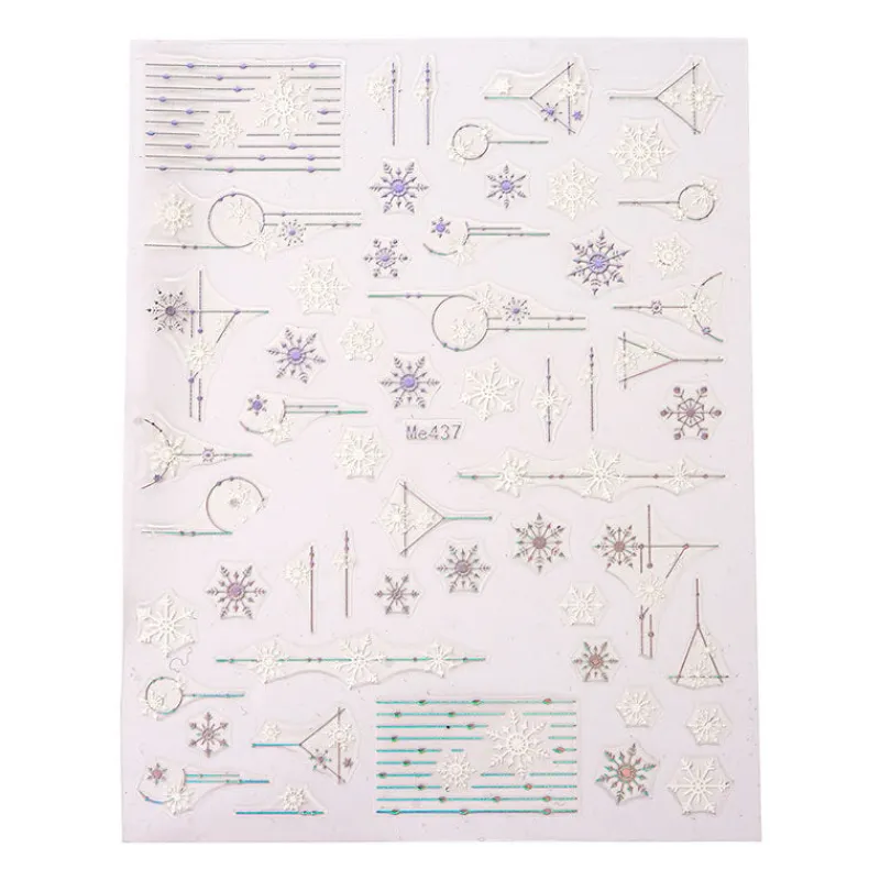 Peggy Sage Décors adhésifs pour ongles Holo Christmas Clearance