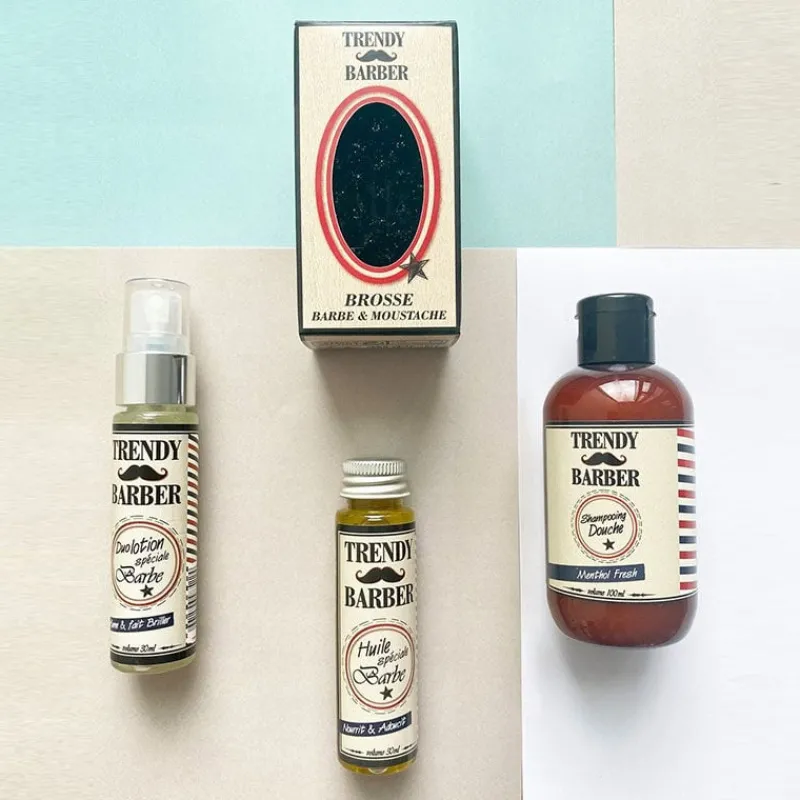 Trendy Barber Duo lotion spéciale barbe Hot