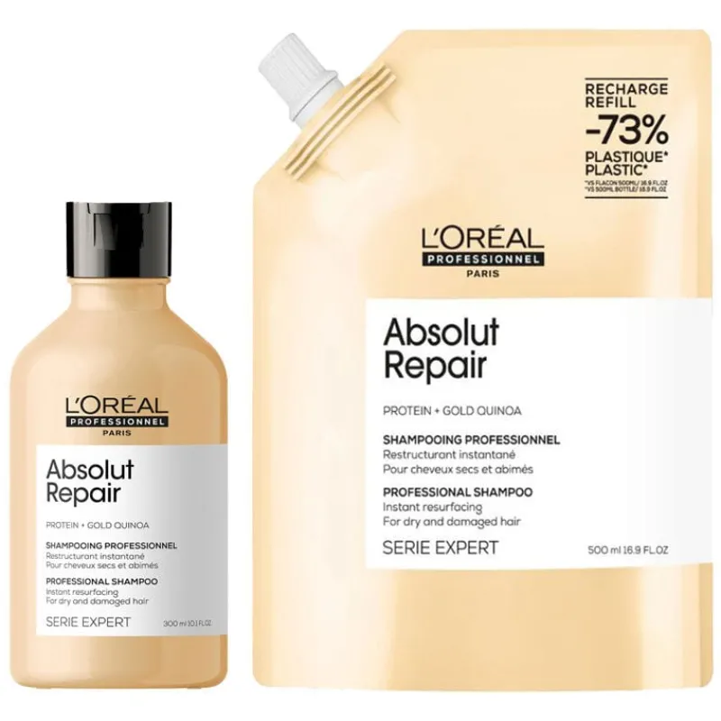 L’Oréal Professionnel Paris Duo recharge Absolut Repair + shampooing 300ml Clearance