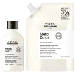 L’Oréal Professionnel Paris Duo recharge Metal Detox + shampooing 300ml New