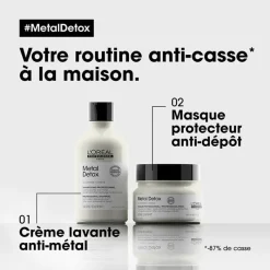 L’Oréal Professionnel Paris Duo recharge Metal Detox + shampooing 500ml Sale