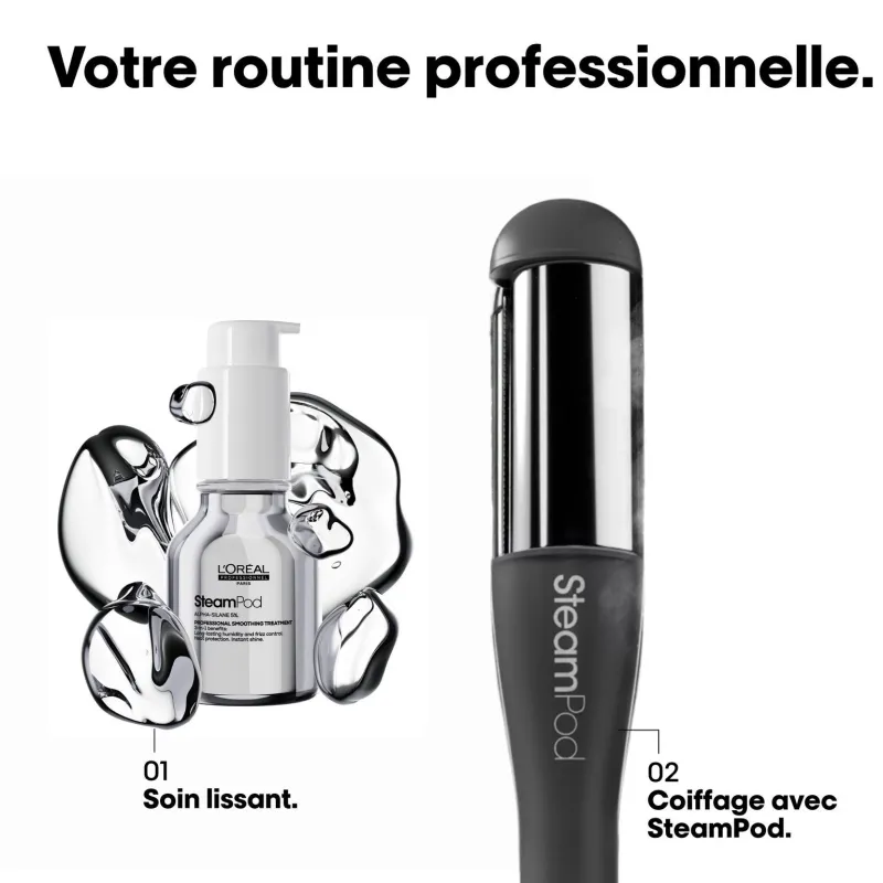 SteamPod Duo 4 édition limitée Meteora et soin lissant