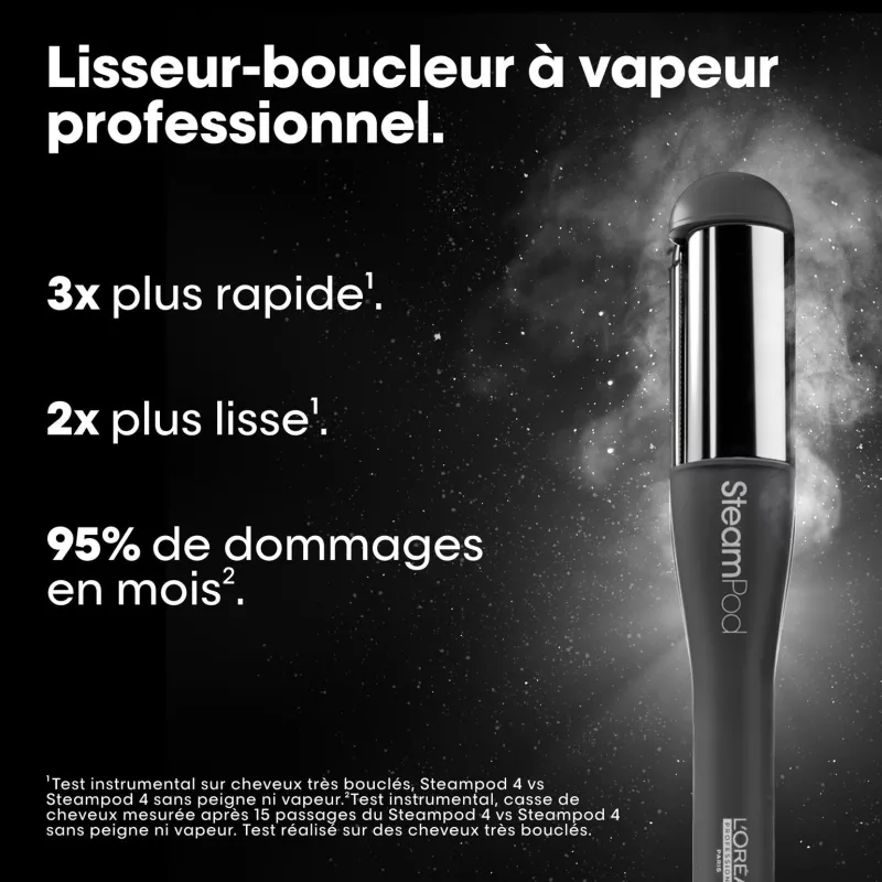 SteamPod Duo 4 édition limitée Meteora et soin lissant