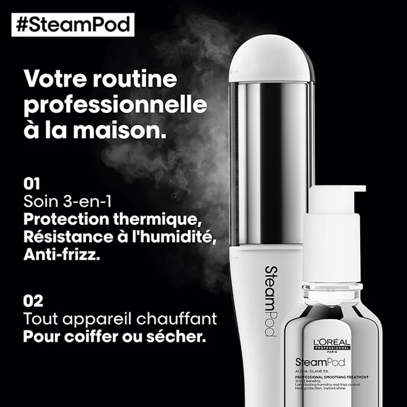 SteamPod Duo 4 édition limitée Meteora et soin lissant