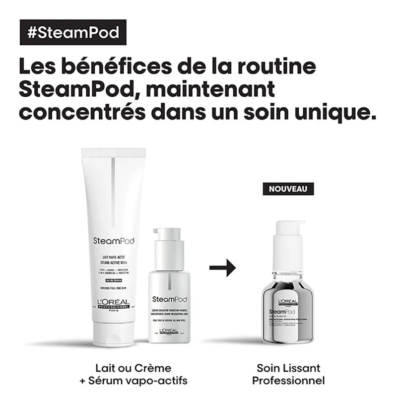 SteamPod Duo 4 édition limitée Meteora et soin lissant