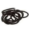 La Boutique du Coiffeur Elastiques métal noirs X 10 Best