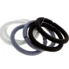 La Boutique du Coiffeur Elastiques sans metal X 6 noir, blanc et gris Outlet