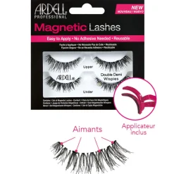 Ardell Faux cils et applicateur Magnetic Double Demi Wispies Sale