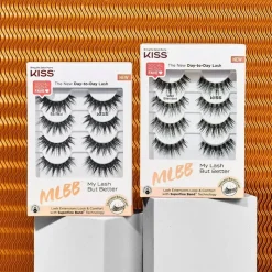 Kiss Faux cils My Lash But Better 4 paires