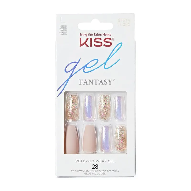 Kiss Faux ongles Gel Fantasy Long FL08C Clearance