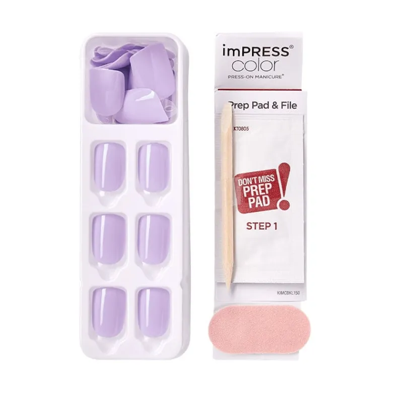 Kiss Faux ongles impress color purplect Discount