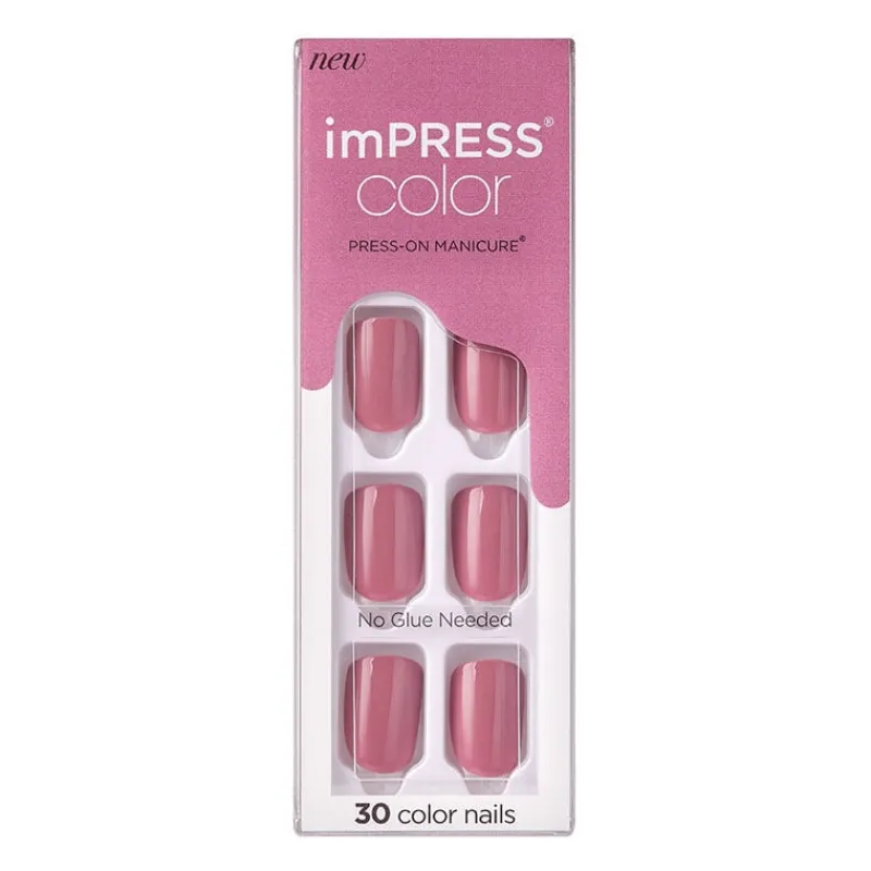 Kiss Faux ongles impress color petal pink Online