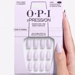 O.P.I Faux ongles xpress/on polly want a lacquer Discount