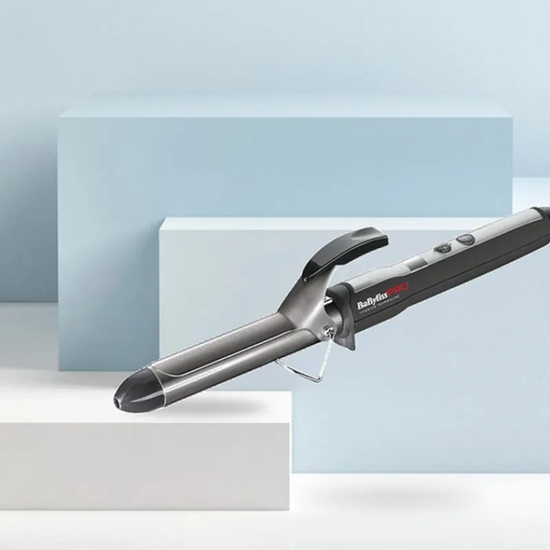 Babyliss Pro Fer à boucler titanium tourmaline programmable et digital 25mm Hot