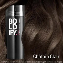 Boldify Fibres densifiantes pour cheveux châtain clair Hot