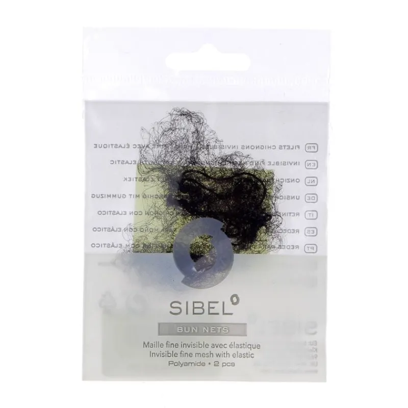 Sibel Filets à chignon invisibles x 2 noir Hot