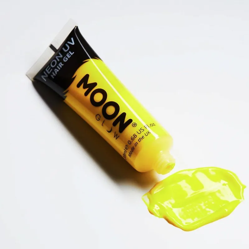 Moon Creations Gel coloré néon Moon Glow jaune New