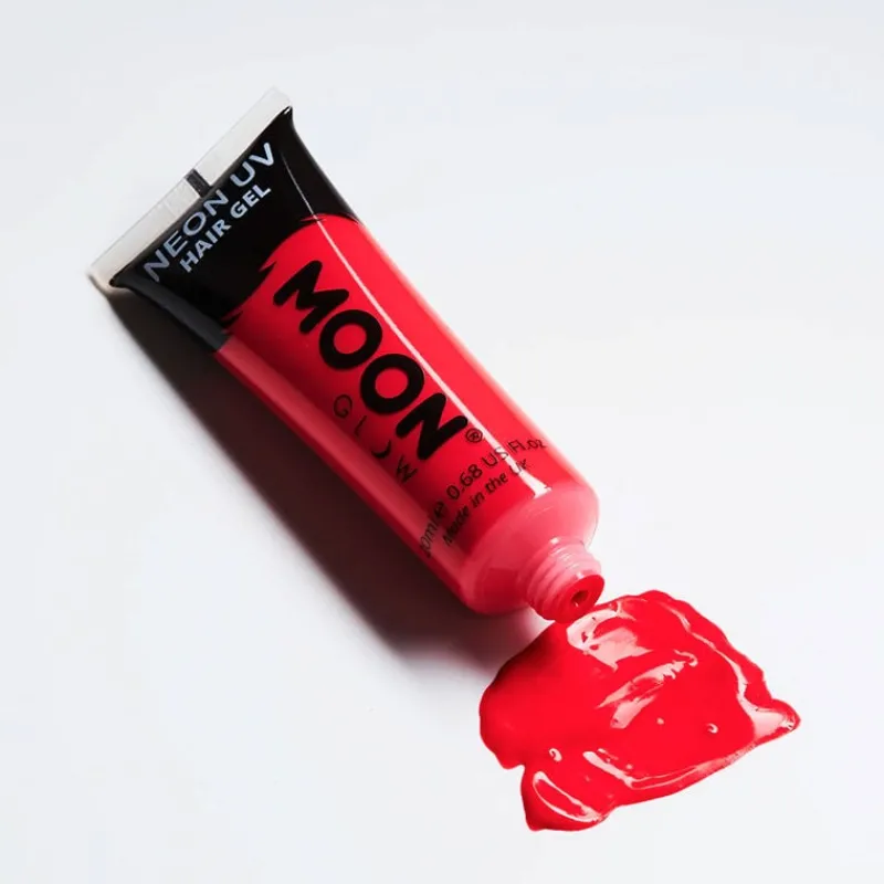 Moon Creations Gel coloré néon Moon Glow rouge Best