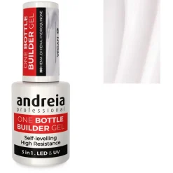 Andreia Professional Gel de construction 3 en 1 One bottle builder gel soft white Hot