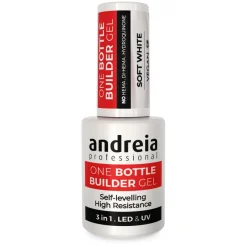 Andreia Professional Gel de construction 3 en 1 One bottle builder gel soft white Hot