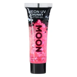 Moon Creations Gel néon à grosses paillettes Moon Glow rose vif Online