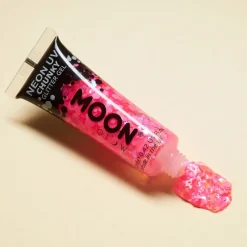 Moon Creations Gel néon à grosses paillettes Moon Glow rose vif Online