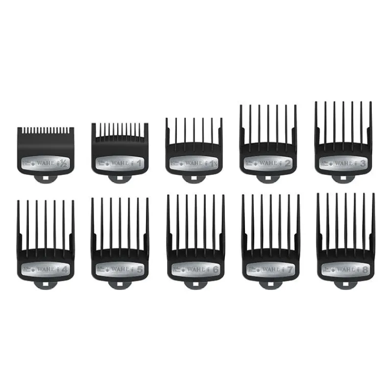 Wahl Professional Guides de coupe premium pour tondeuses de coupe 10 guides de coupe de 1.5mm à 25mm Online