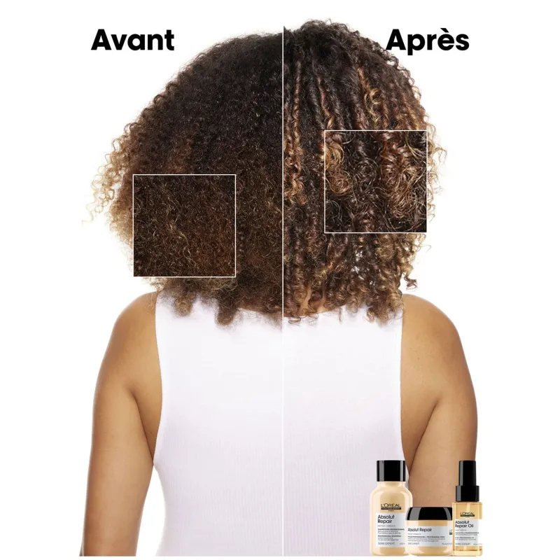 L’Oréal Professionnel Paris Huile 10 en 1 pour cheveux normaux à sensibilisés Absolut Repair 30 ml Best