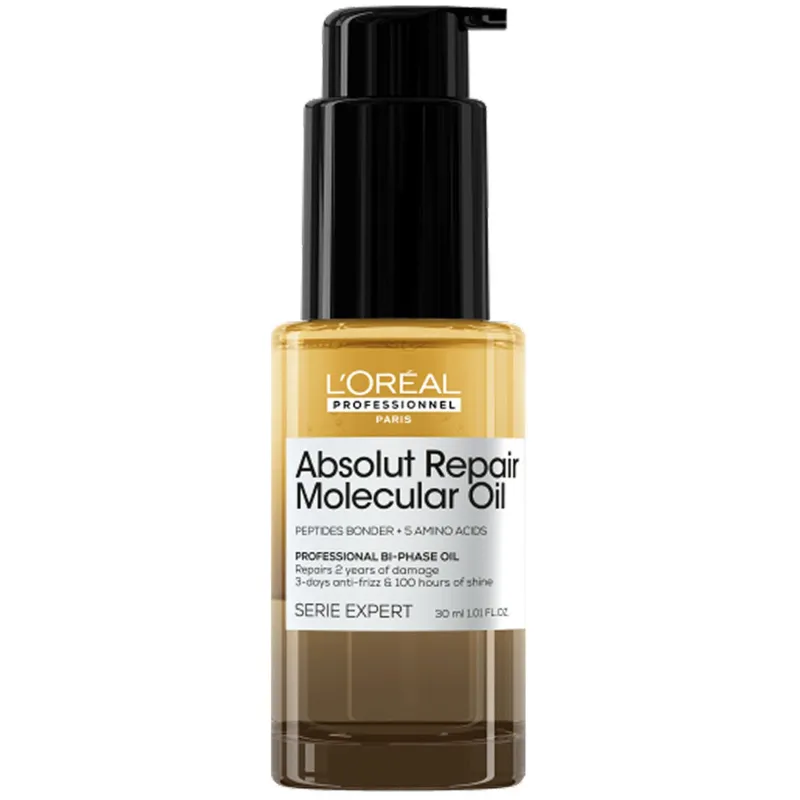 L’Oréal Professionnel Paris Huile bi-phase Absolut Repair Molecular 30 ml Hot