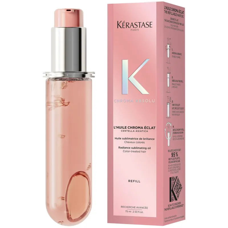 Kérastase Huile Chroma Éclat recharge 75ml Clearance